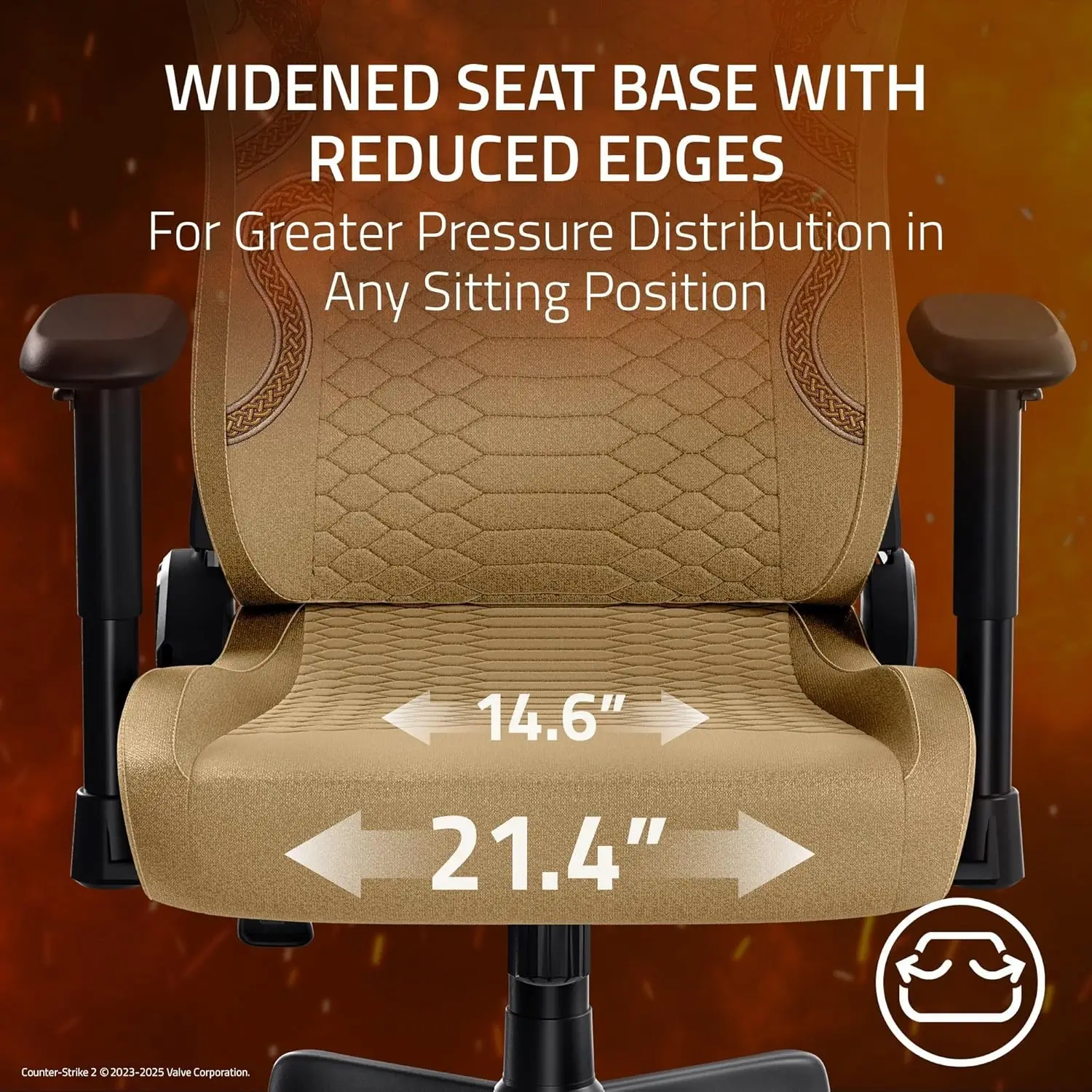 Razer Iskur V2 X Counter Strike 2 Edition Gaming chair