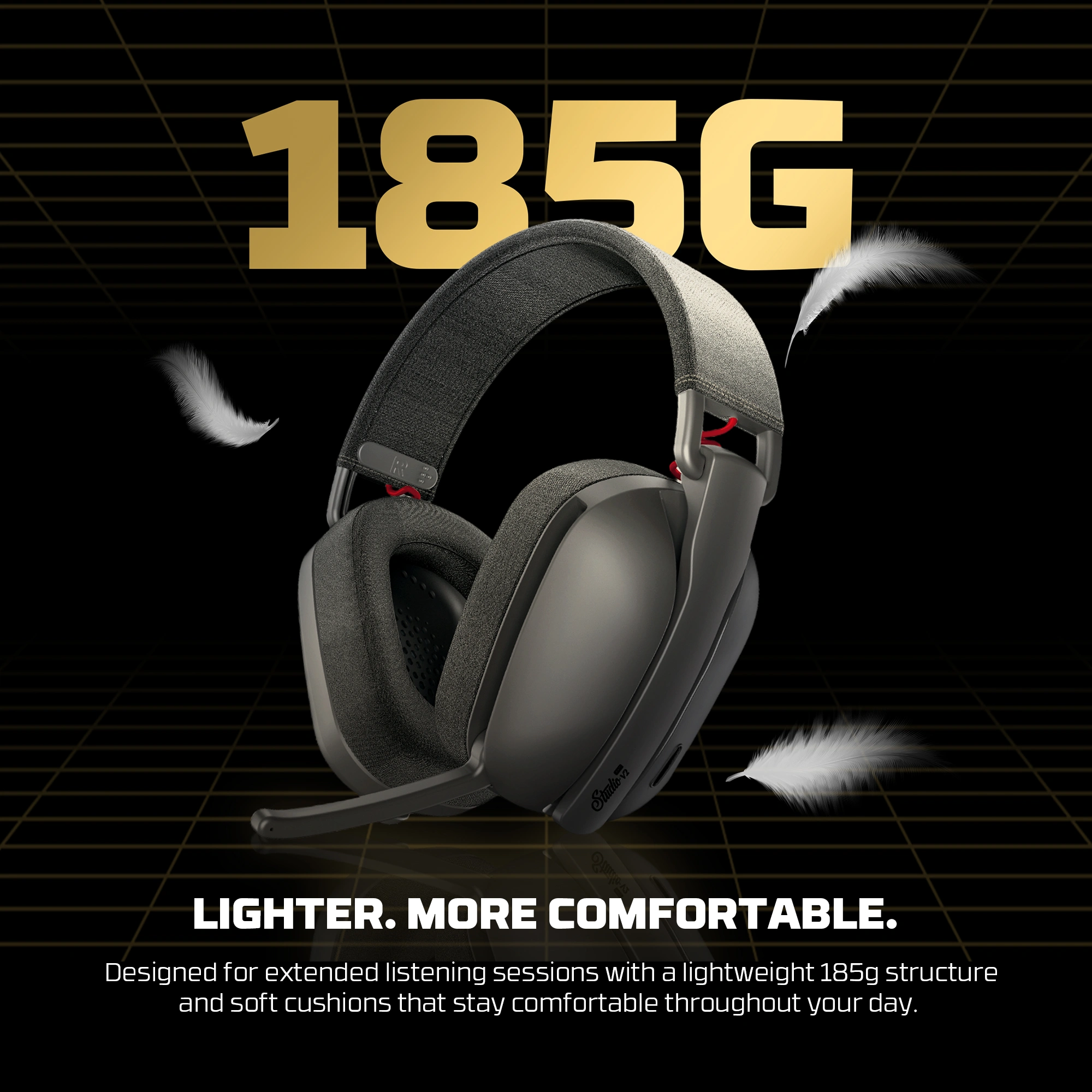 FANTECH STUDIO PRO WHG03 7.1 SURROUND SOUND  WIRELESS GAMING HEADSET - WITH USB DONGLE FOR PHONE USAGE