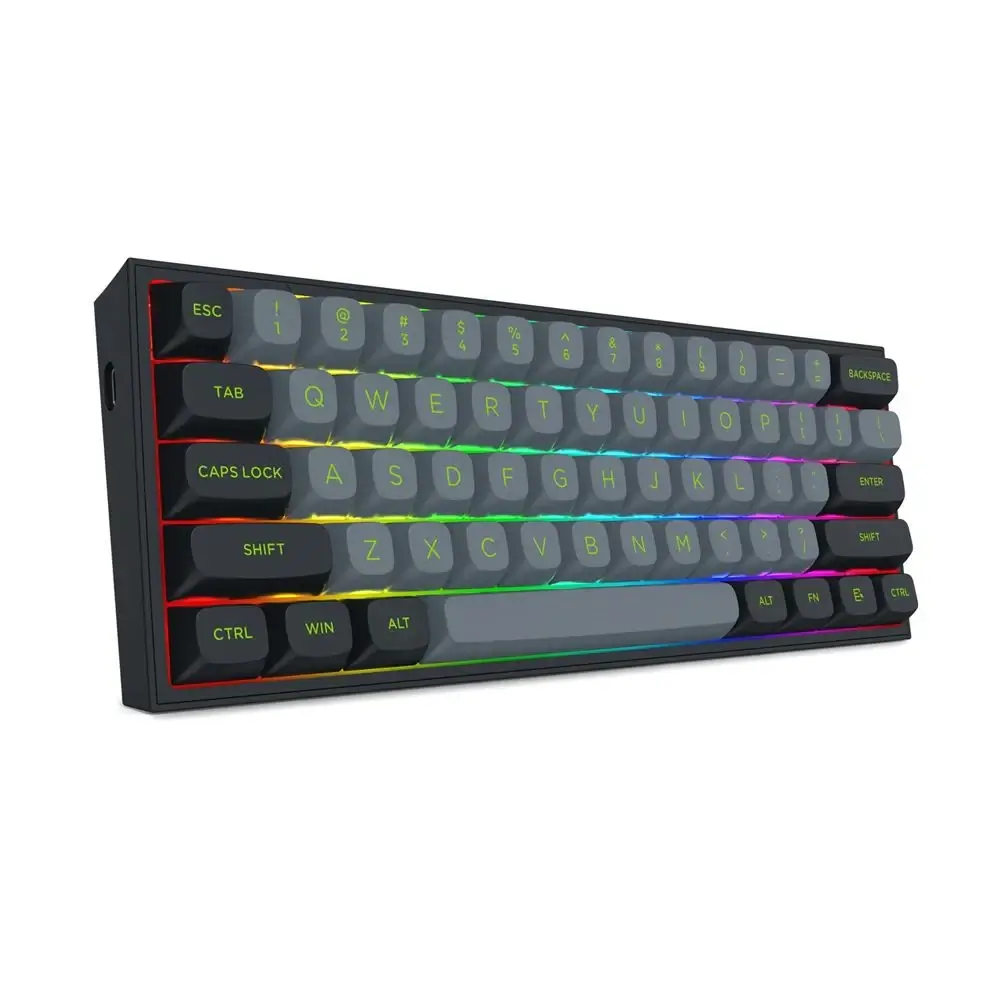 Redragon K617 FIZZ RGB Wired Mechanical Gaming Keyboard | Midas