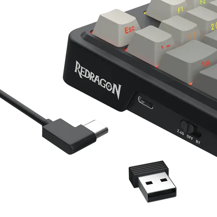 Redragon K743 PRO GB 80% Gasket RGB Gaming Keyboard