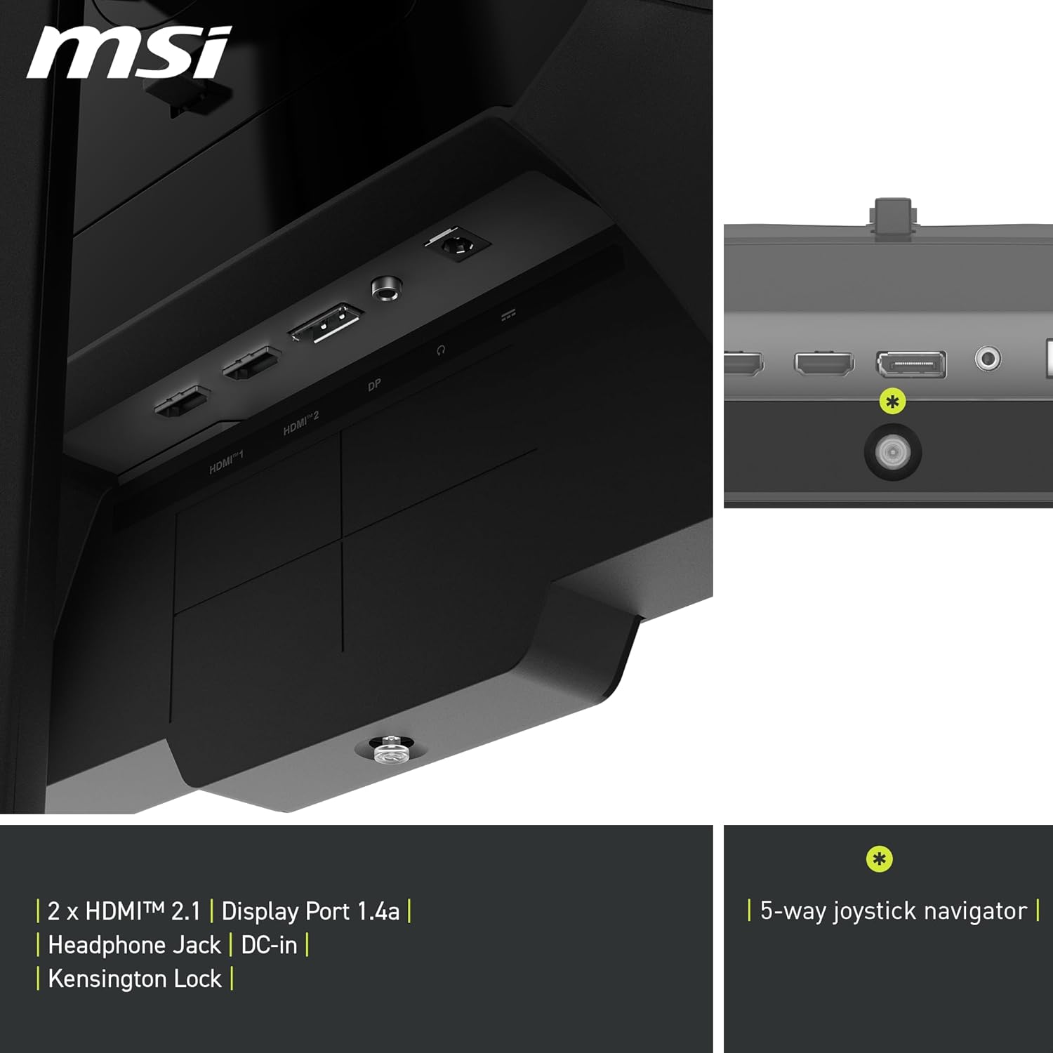 msi MAG 274QPF X30MV 27-inch Gaming Monitor - 300Hz