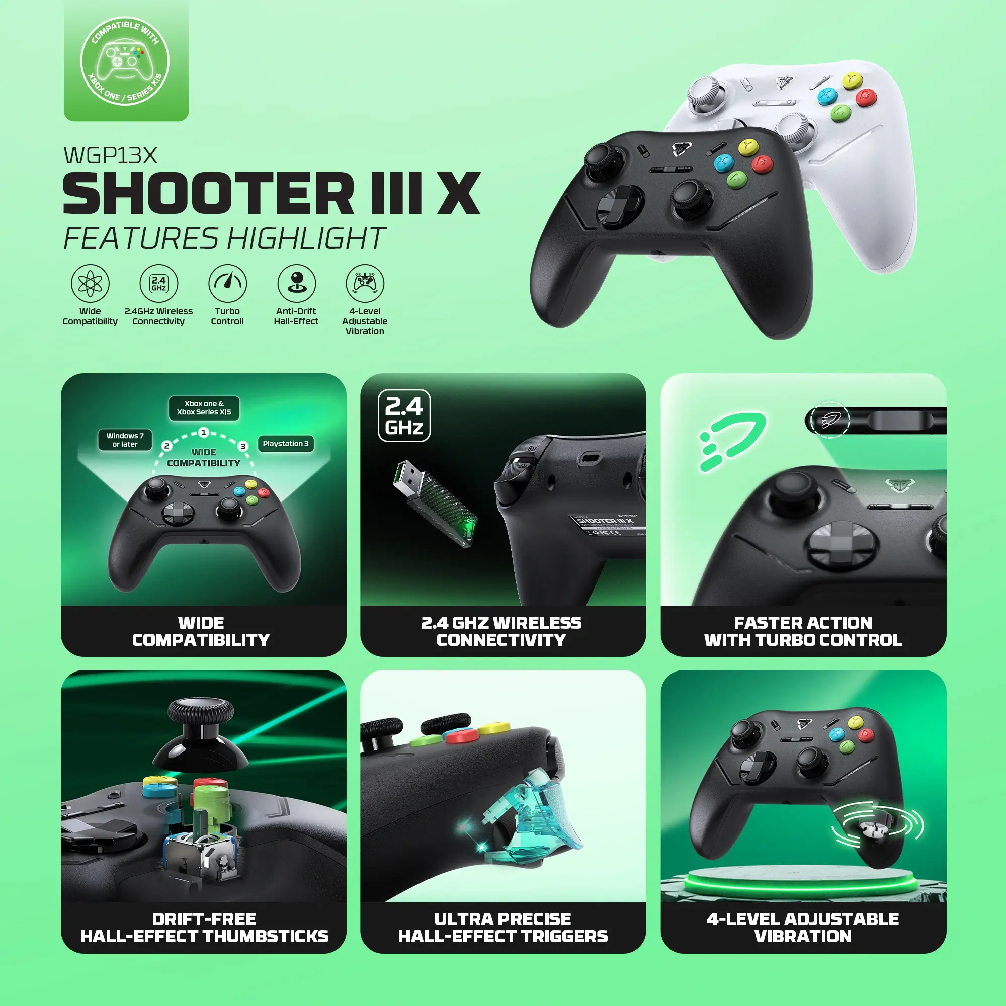 FANTECH WGP13X SHOOTER III X black