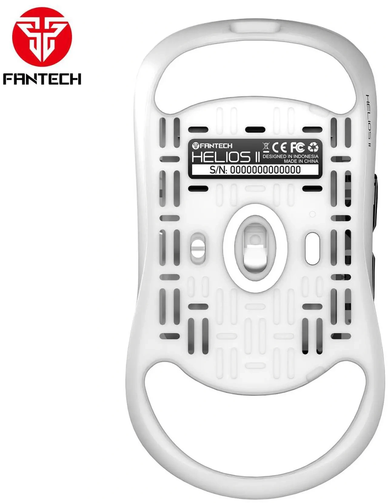 FANTECH HELIOS II XD3V3 4K8K PRO S E-SPORT WIRELESS GAMING MOUSE - 3 CONNECTION MODE
