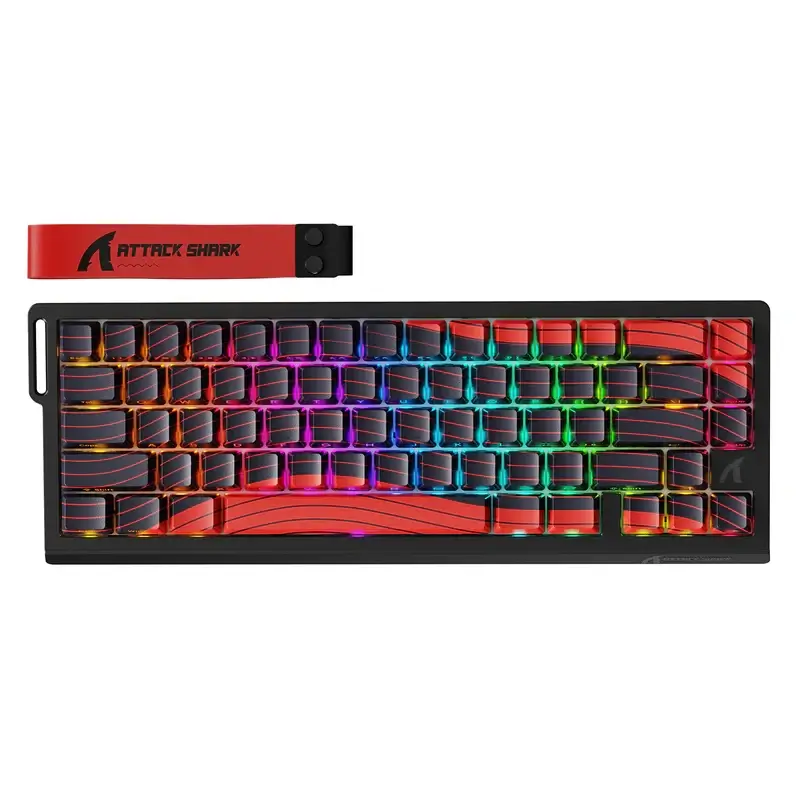 ATTACK SHARK X68PRO HE Wireless Rapid Trigger Gaming Keyboard