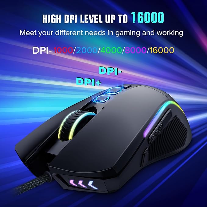 Redragon M812RGB PLANK Gaming Mouse