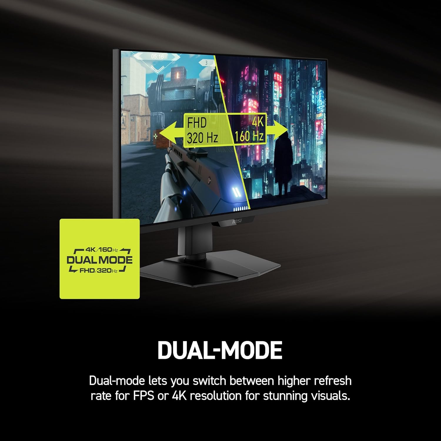 msi MAG 274UPDF E16M 27-inch Gaming Monitor - 160Hz