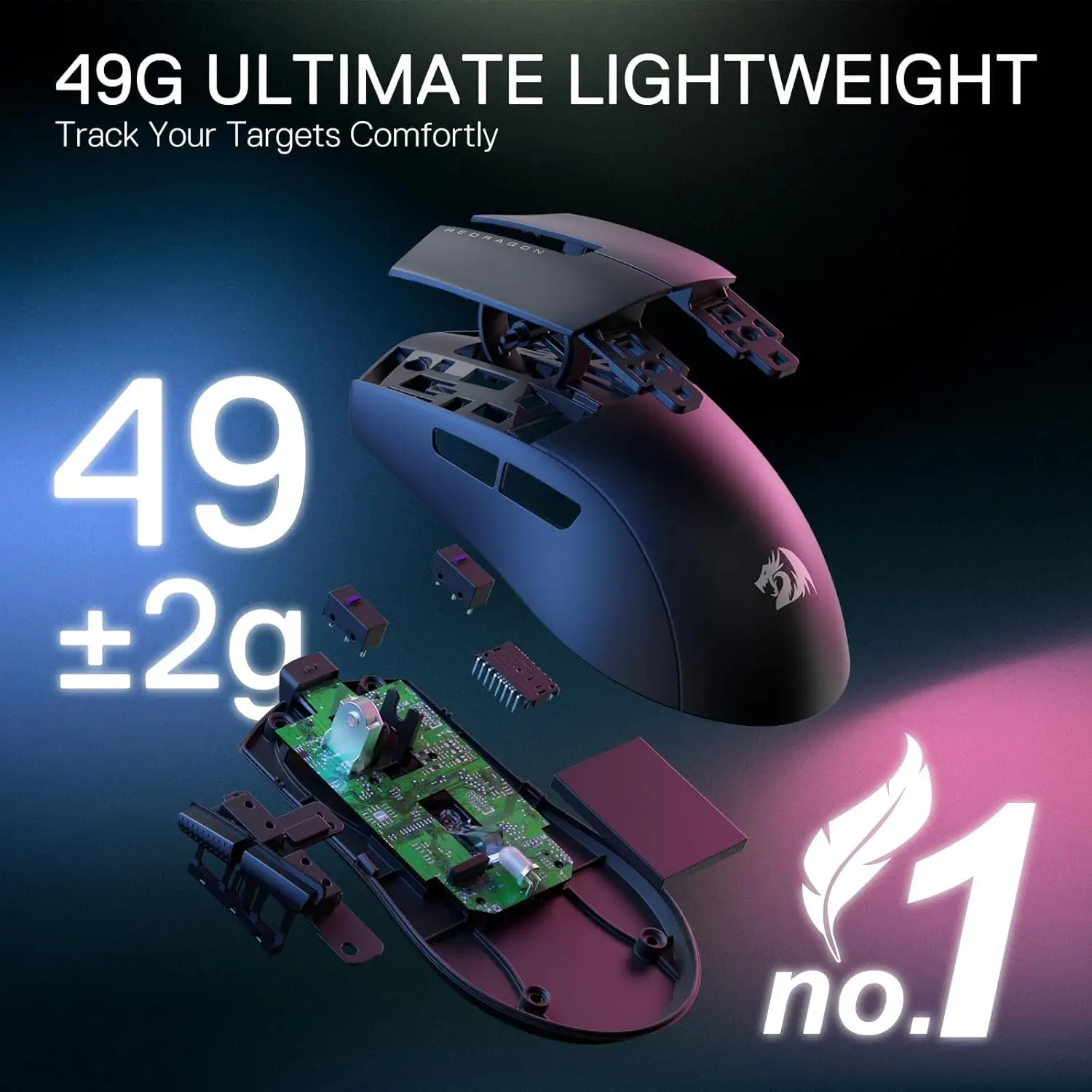 Redragon M916 PRO 3-Mode  Mouse