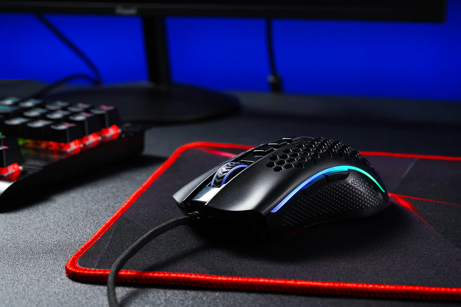 Redragon M808 Storm Lightweight RGB Gaming Mouse  85g Ultralight Honeycomb Shell
