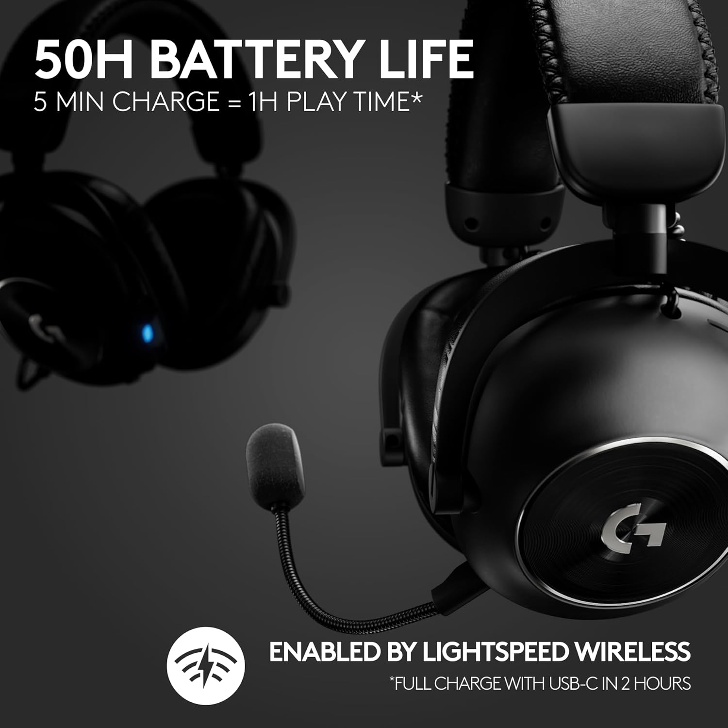 Logitech G PRO X 2 LIGHTSPEED Wireless Gaming Headset