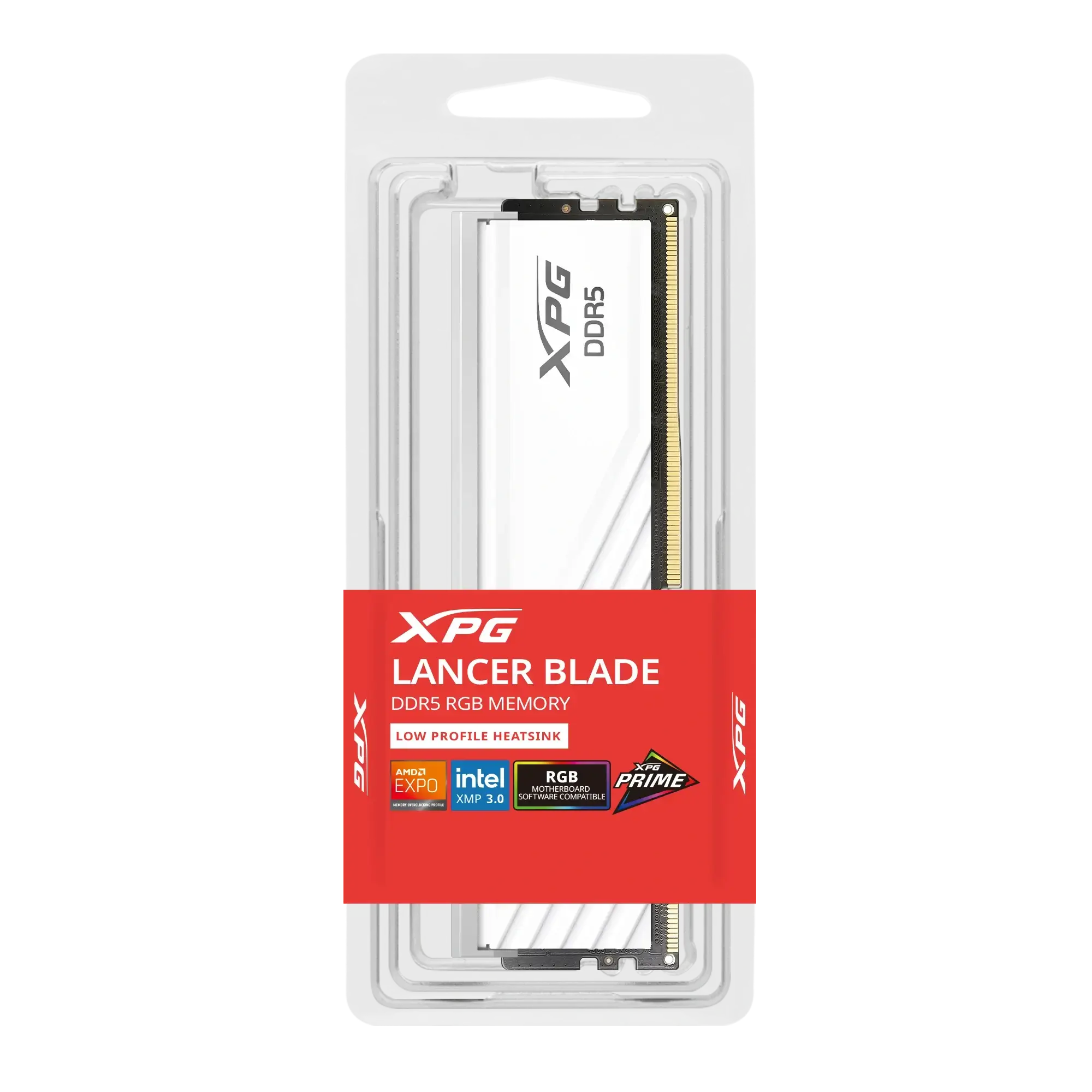 ADATA XPG LANCER BLADE 16GB 6000MHz DDR5 RGB RAM - WHITE | Midas