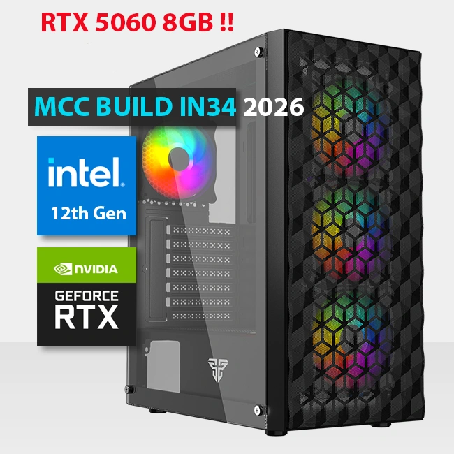 RTX 5060 8GB Gaming PC