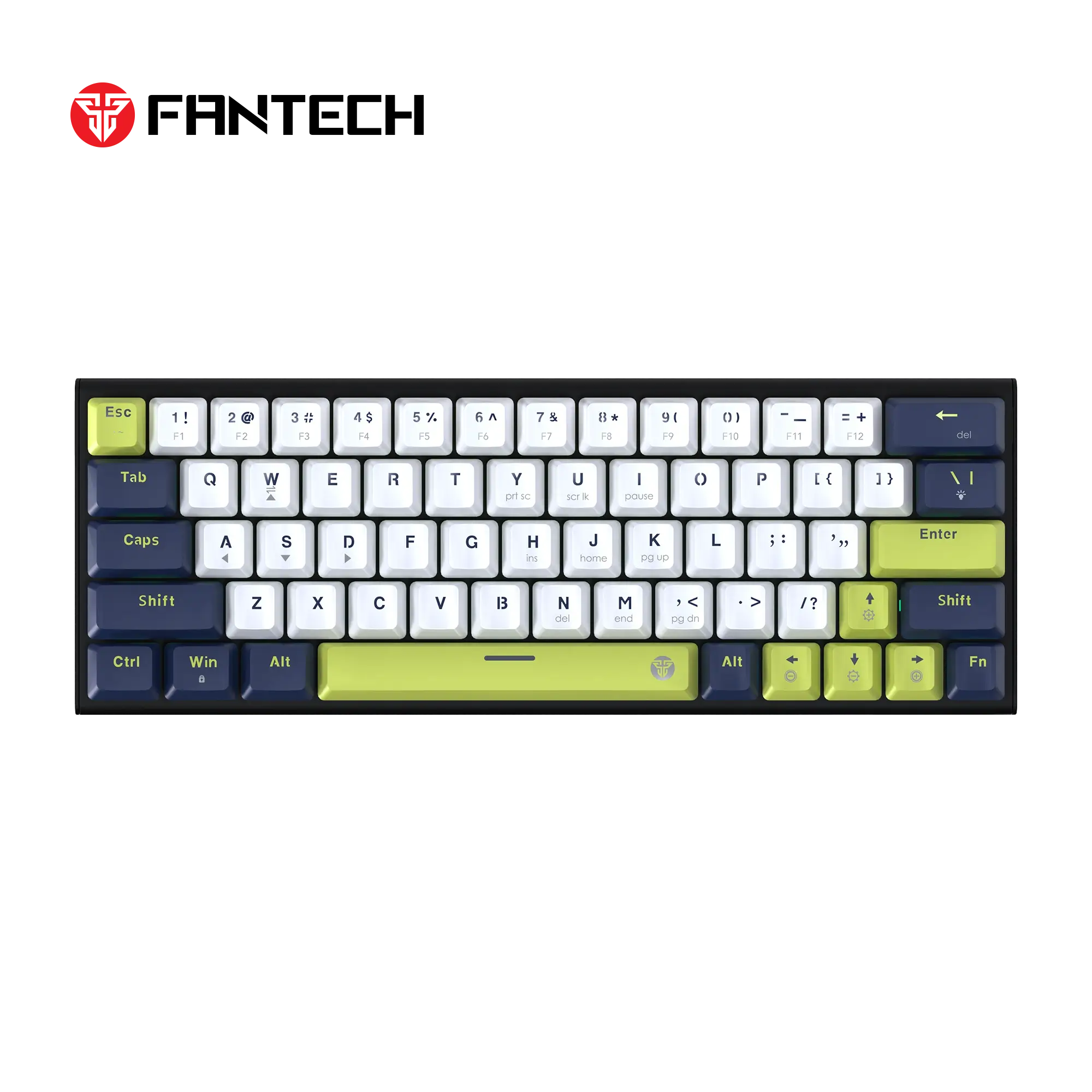 FANTECH ATOM63 MK874V2 MECHANICAL KEYBOARD MORI EDITION WHITE