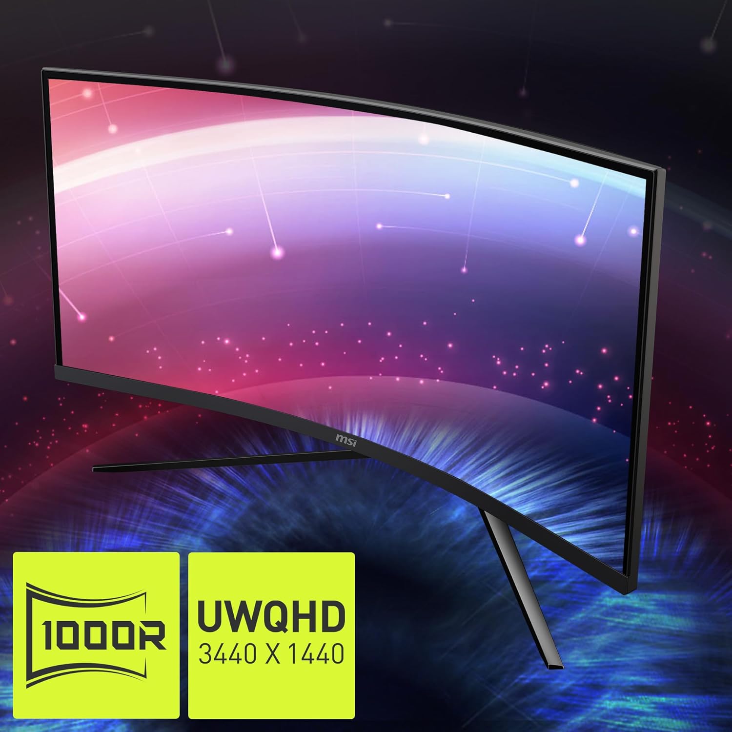 MSI MAG 345CQR 34-inch Gaming Monitor - 200Hz | Midas Computer