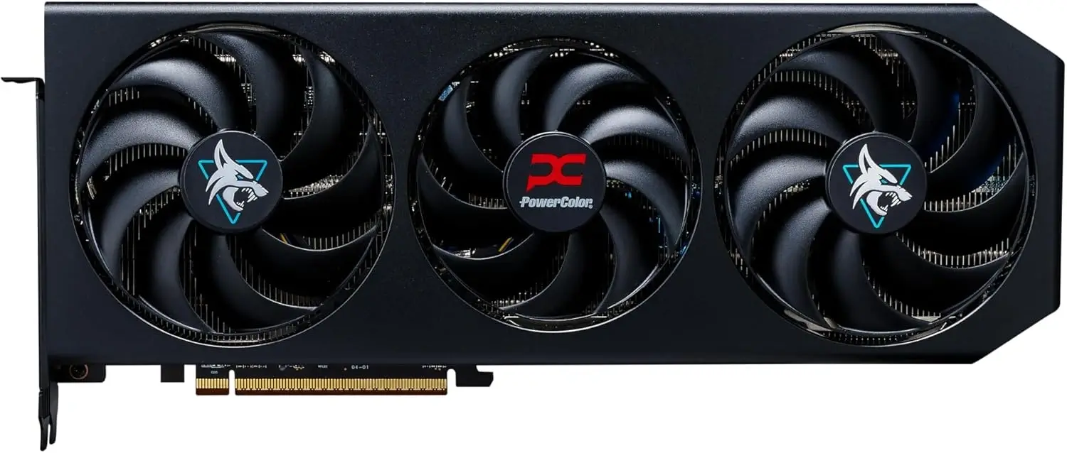 PowerColor Hellhound AMD Radeon RX 9070 16GB GDDR6 Graphics Card