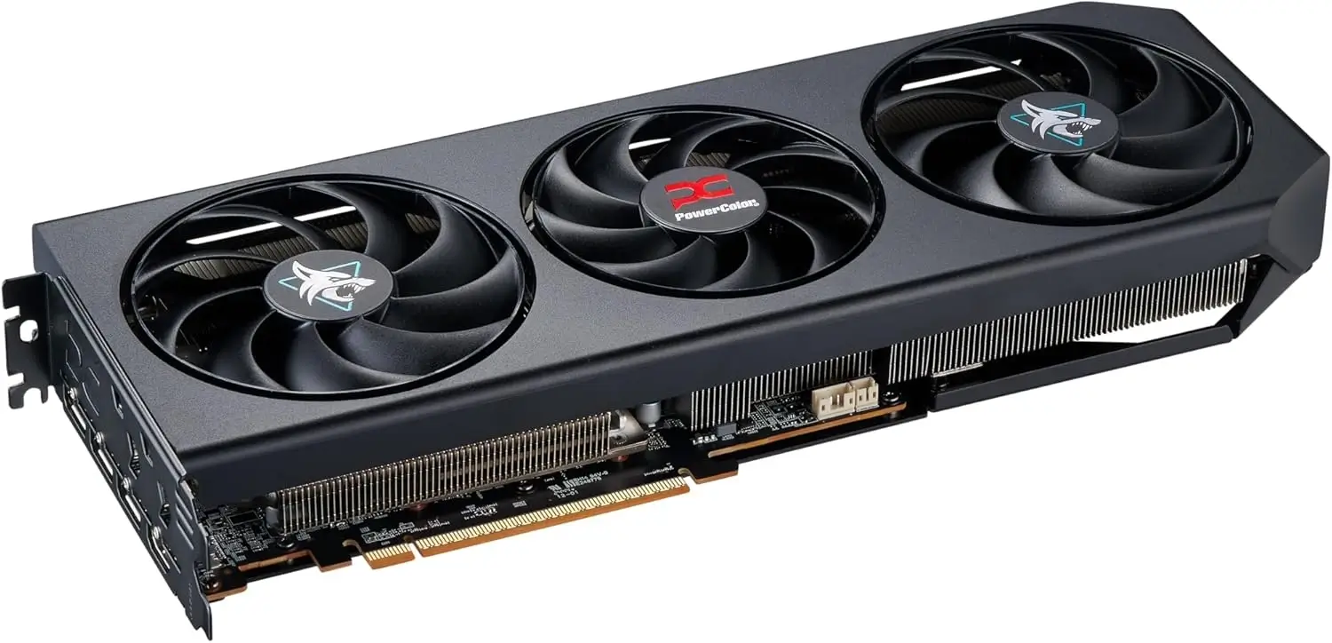 PowerColor Hellhound AMD Radeon RX 9070 16GB GDDR6 Graphics Card