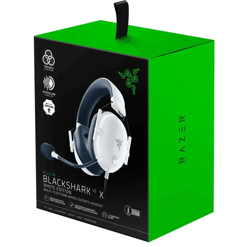 Razer BlackShark V2 HyperSpeed ホワイト Razer BlackShark V2 HyperSpeed Tri-Mode Connectivity Gaming