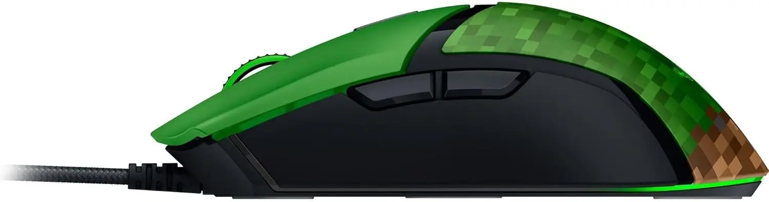 Razer Cobra Minecraft Edition Customizable Wired Gaming Mouse