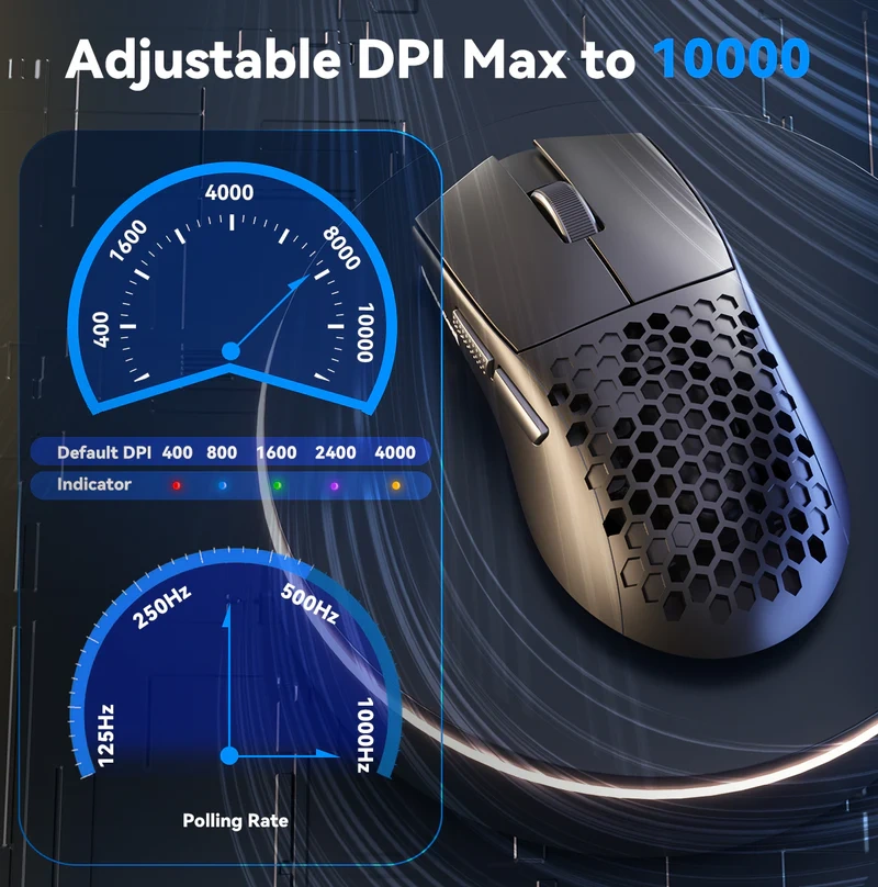 Redragon M617 LIT Wired Gaming Mouse 