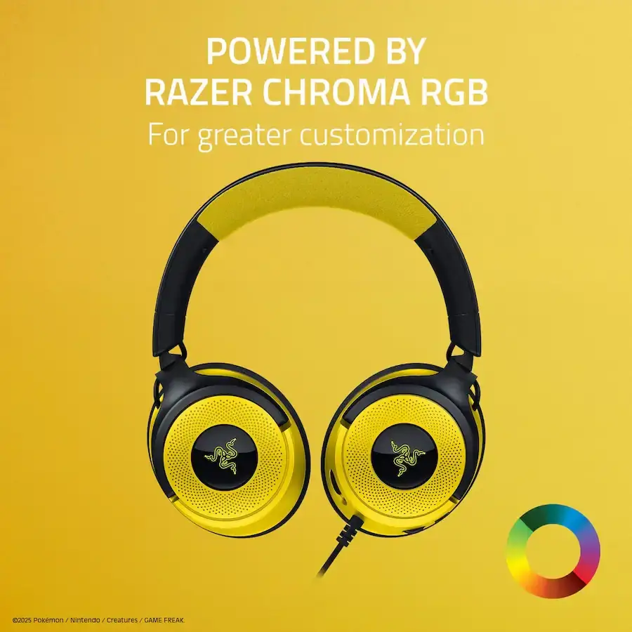 Razer Kraken V4 X Pok&eacute;mon Kanto Edition